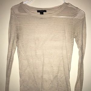 Sheer Tan Long Sleeve